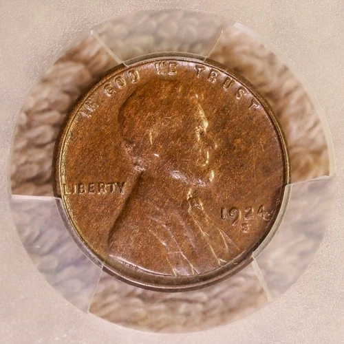 1924-S PCGS AU58 Lincoln Cent