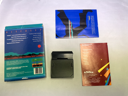 1983 Activision Colecovision Game Cartridge Pitfall! Complete Box & Manual - Picture 4 of 18
