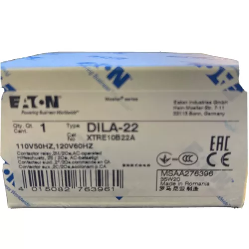 XTRE10B22A        110-120VEATON Moeller  DILA-22  110/120V50/HZ