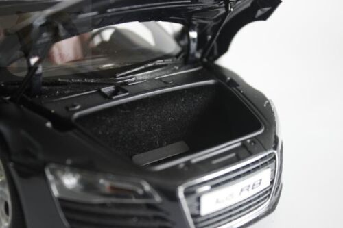 KYOSHO 1:18 Audi R8 V8 sports car black finished simulation alloy car model - Picture 10 of 12
