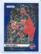 2024 Panini Prizm WNBA MAYA CALDWELL #38 BLUE VELOCITY PRIZM FEVER