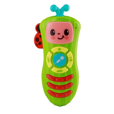 eKids Cocomelon Toy Remote Control for Toddlers, Includes Nursery Rhymes