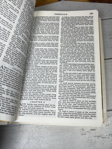 Holy Bible Prince of Peace Catholic Edition 1970’s w/ Union Made Wooden Box - Picture 11 of 16