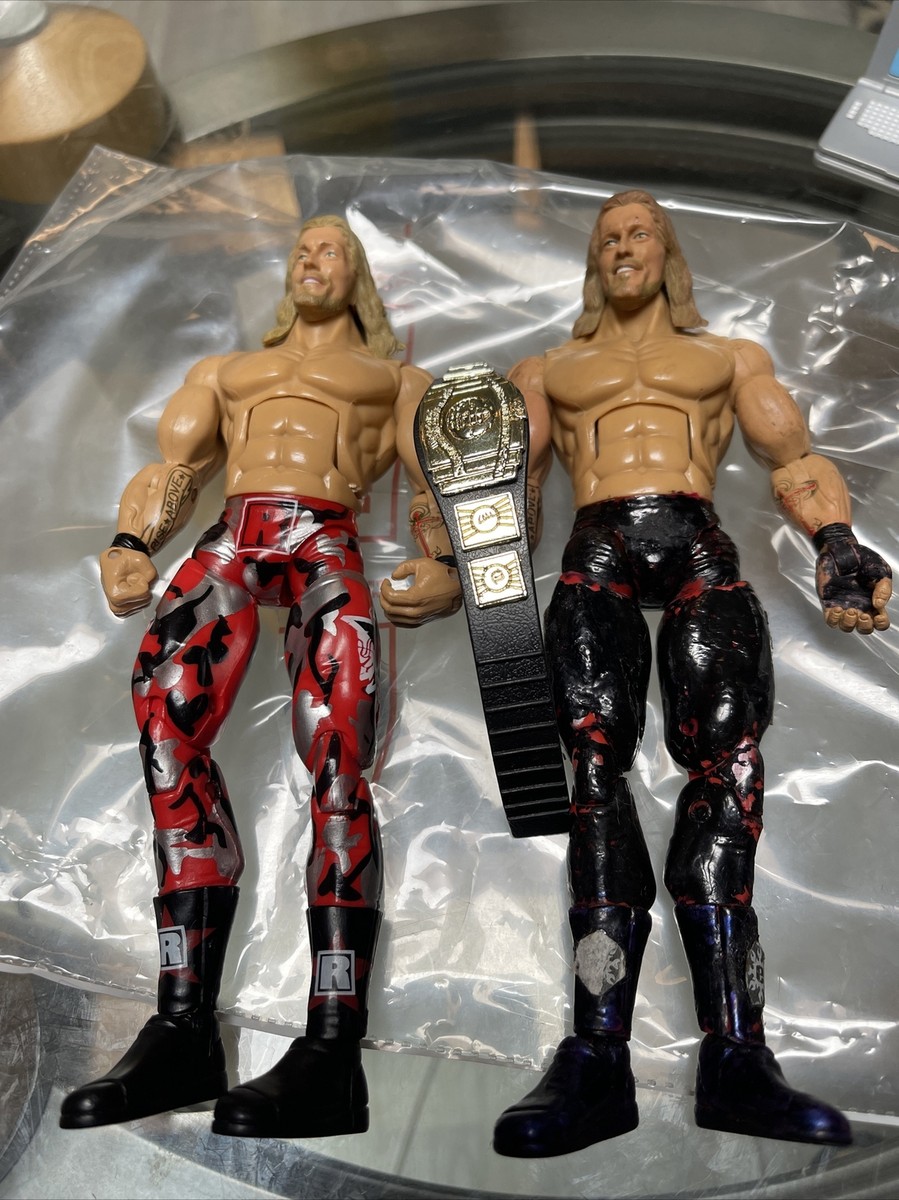 WWE WWF Edge Rated R Superstar Figure Bonus Painted Custom