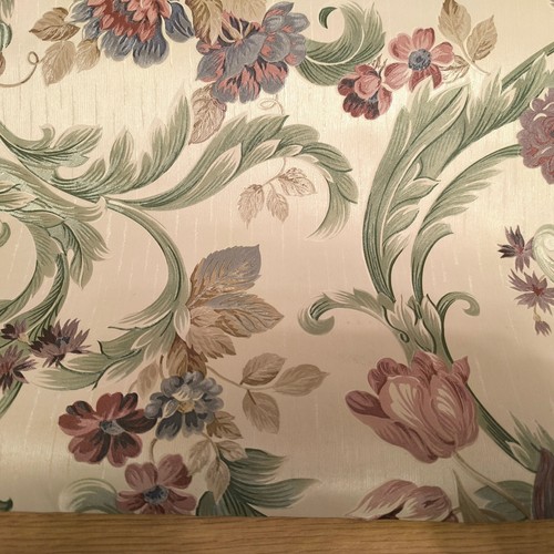 Vintage Vymura Vinyl Wallpaper x 3 Rolls ( One Opened ) - Picture 9 of 12
