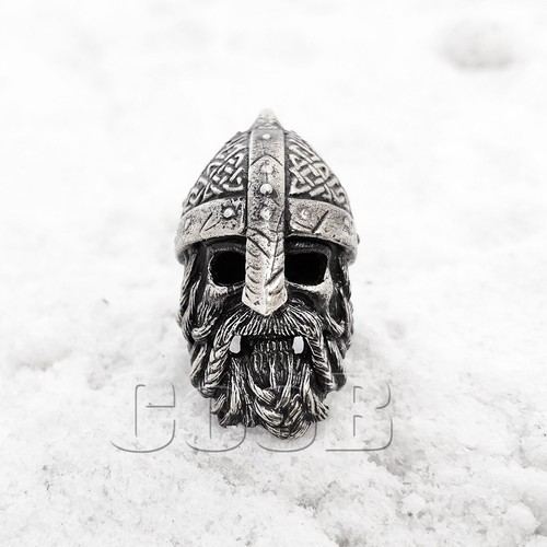 EDC Perlen Charm für Paracord Armband Keltisch Zombie Schädel Pirat Schwarzbart - Bild 36 von 67