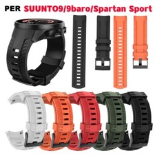 Bracelet de Montre Silicone pour Suunto 9 baro Smart Montre Sport Spartan 24mm
