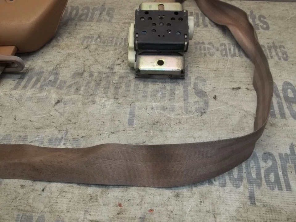 86-91 CADILLAC ELDORADO OEM CONDUCTOR DELANTERO IZQUIERDO CINTURÓN DE SEGURIDAD RETRACTOR CONJUNTO Foto 3 de 4