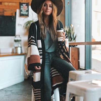 boho cardigan sweater