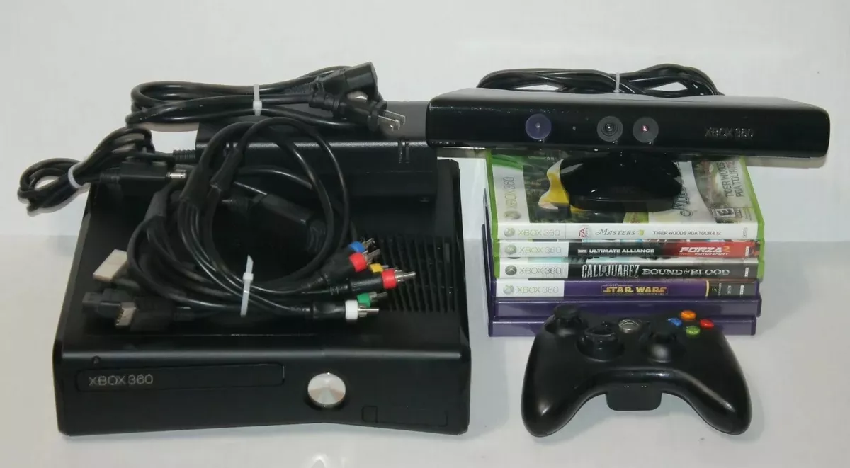 Buy the Microsoft Xbox 360 Slim 250GB Console Bundle Controller & Games #11