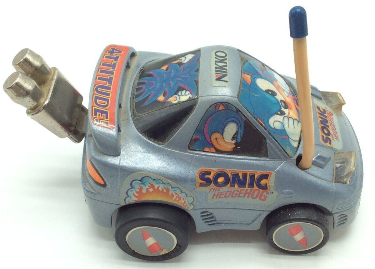 Sega Nikko Sonic The Hedgehog RC Car W/ Remote -AS-IS- | eBay