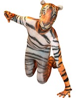 Adult Official Tiger Animal Morphsuit Fancy Dress Onesie Costume Medium Adult Official Tiger Animal Morphsuit Fancy Dress Onesie Costume Medium