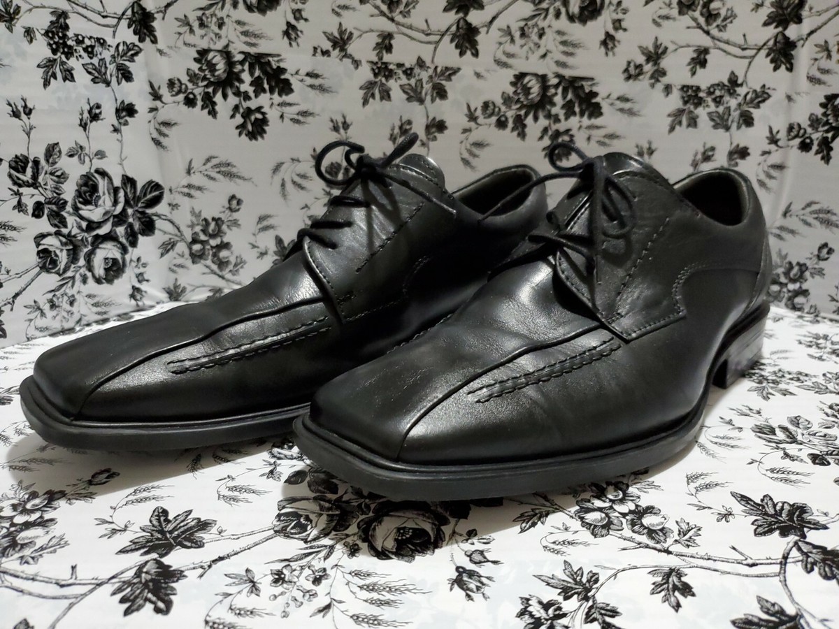 BELVEDERE DUMBARTON Men’s Leather Shoes 12D Belvedere Dumbarton Black Leather Dress Shoe Lace Ups Mens  main image 3