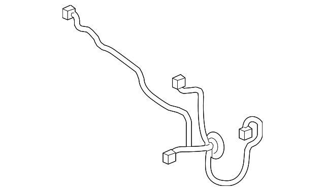 Genuine GM Harness Assembly-Rear S/D Dr Lk & P/W Wrg 22870677