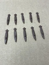 10 1984-87 Axis Allies Russian Submarine Replacement Game Pieces Milton Bradley