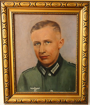 Anike Olgemalde 2 Wk Der Deutscher Wehrmacht Soldat Aus 1940 A E Signiert Ebay
