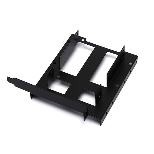 3.5" 2.5" SSD HDD to PCI PCI-e Metal Mount PC Casing Hard Drive Bracket AdapteZ0 - Photo 2/10