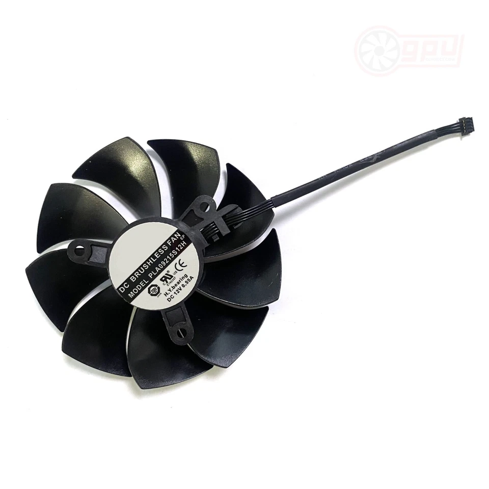 EVGA RTX 2070 2080 2080Ti SUPER XC ULTRA Graphics Card Fan Set (20mm) - Image 4 of 4