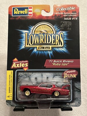 Revell Lowriders 71 Buick Riviera  ruby Lips 