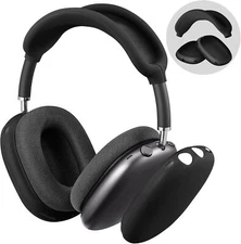 Silicone Case Cover for AirPods Max Headphone Headband Ear Cup Headband Cover