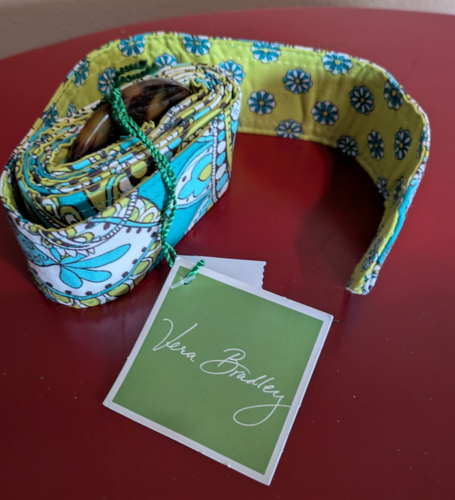 Vera Bradley Peacock Reversible Belt - Picture 2 of 2