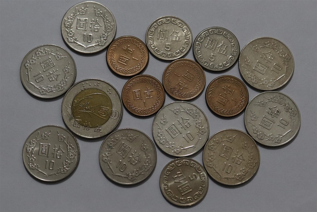台湾旧貨幣コレクション 2905 🧭 🇹🇼 TAIWAN OLD COIN COLLECTION B66 #419 PP17 | eBay