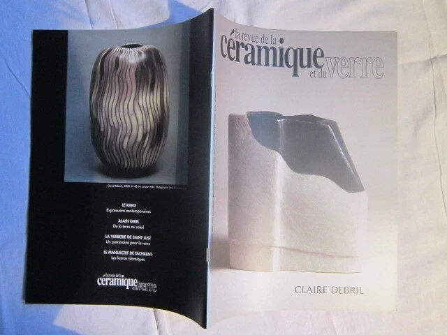 La revue de la Céramique et du verre N° 122/lustres islamique/A.Girel/Raku - Photo 2/3