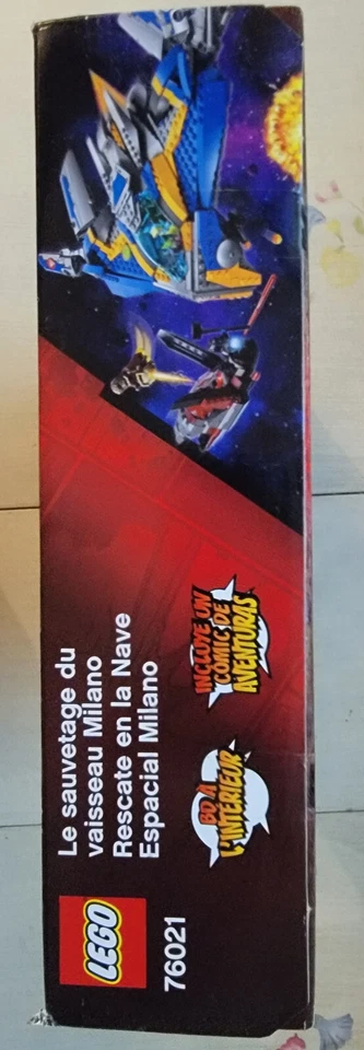 LEGO 76021 Marvel Super Heroes The Milano Spaceship Rescue New Sealed UPS SHIP - Image 4 of 4