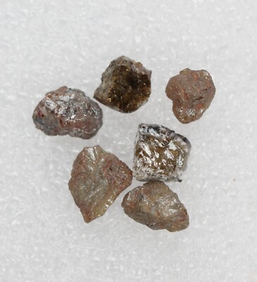 Natural Rough Uncut Diamond Brown Raw Irregular Shape