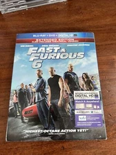 Fast & Furious 6 (Blu-ray + DVD, 2013, 2-Disc Set, Includes Digital Copy)