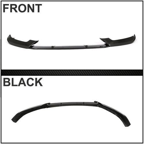 Se adapta a Audi S5 A5 B9 Sline 17-18 carbono labio delantero alerón alerón delantero - Imagen 13 de 13