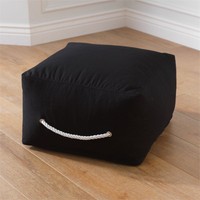 Kidkraft Square Pouf In Black on sale Kidkraft Square Pouf In Black on sale