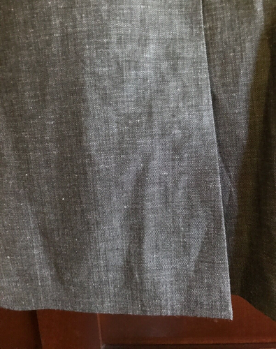 $395~ Calvin Klein Blazer Sport Coat Jacket Grey HERRINGBONE Linen and Wool 40S. - Picture 11 of 11