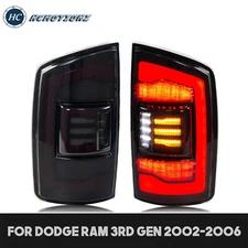 HCmotion LED Tail Lights For 2002-2006 Dodge Ram 1500 2003-2006 Ram 2500 3500