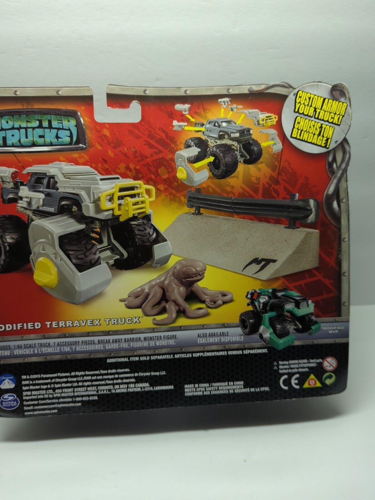 Spin Master Monster Trucks 1 64 Scale Mod Shop MVP Truck Vehicle 3