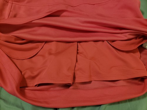 PGA Tour Womens Golf,Tennis Airflux Pink Skort W/ Stretch Elastic Pockets Medium - Picture 2 of 5