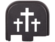 for Glock 43, 43X, 48 Slide Cover Rear Plate Anodized Aluminum, USA Made