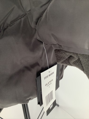 Steve Madden Women’s Winter Jacket – Insulated -TITANIUM- SMALL - Picture 4 of 8