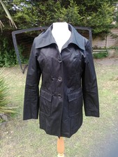 Green With Envy Jacket Size L Black Womens Raincoat