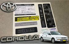 Toyota Corolla Ae101 Decal Set Stickers For All Models Engines Best Quality Toyota Corolla Ae101 Decal Set Stickers For All Models Engines Best Quality