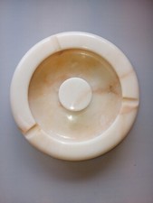 Vintage Heavy Marble Ashtray Fr Shipping