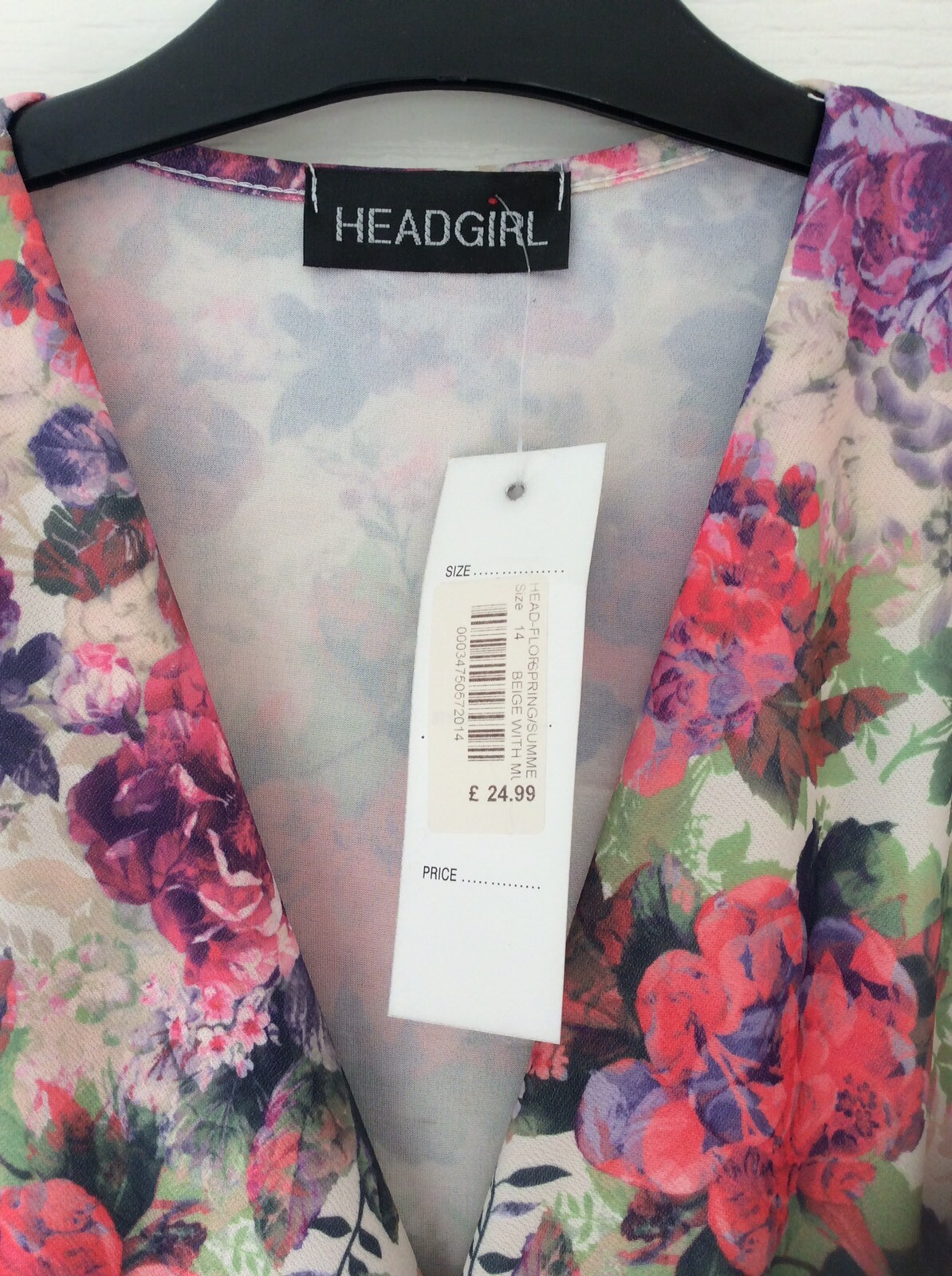 Misspap Floral Jumpsuit Size 14 image 3