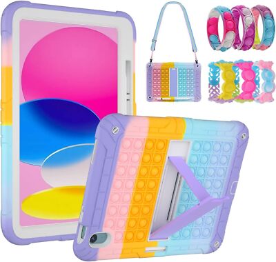 iPad 10th Generation Case inch, Shockproof Cover w Carrying