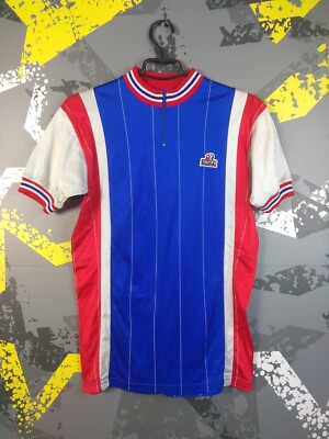 Maillot Cycliste Vintage Années 80 - PDM By Ultima - Occasion
