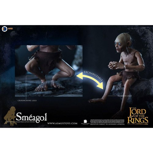 Asmus Toys - Le Seigneur des Anneaux figurine 1/6 Gollum Luxury Edition - LOTR - Foto 6 di 10