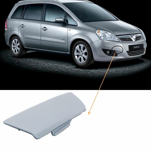 For Vauxhall Zafira B 2008-2014 Front Bumper Tow Hook Eye Cover Cap Grey - Picture 9 of 9
