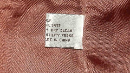 HAGGAR Imperial Men's Silk Gentleman's Fit Lined 2-Button Suit Jacket Size 44L - Picture 11 of 12