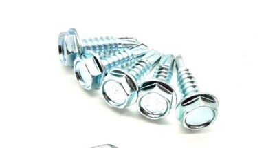 4,8 mm x 19 MM SELBSTBOHRENDE TEK-SCHRAUBEN SECHSKANTKOPF 10 G x 3/4 ZINK DACHVERKLEIDUNG