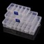 10-15-24-28-Slots-Adjustable-Jewelry-Storage-Box-Case-Beads-Organizer-Boxes thumbnail 3