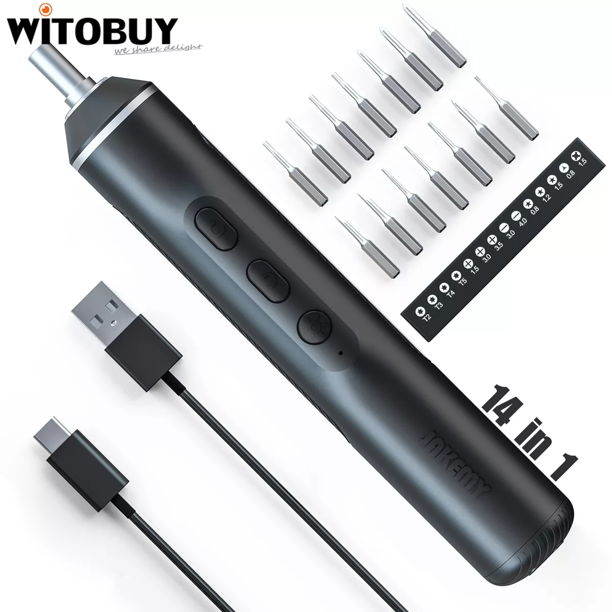 Electronic screwdriver outlet set for mobile